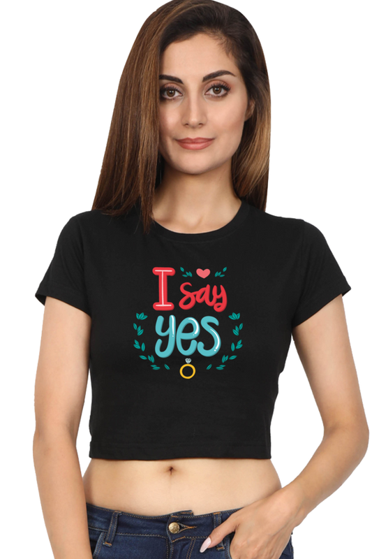 Crop Tops T-Shirt For Women